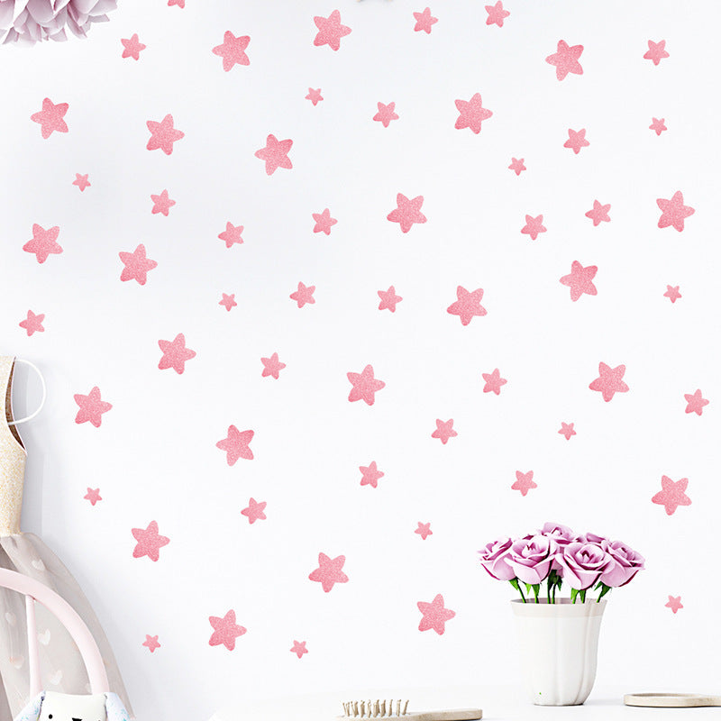 Children's Room Wall Decoration 60PCs Pink Venus XINGX Wall Stickers