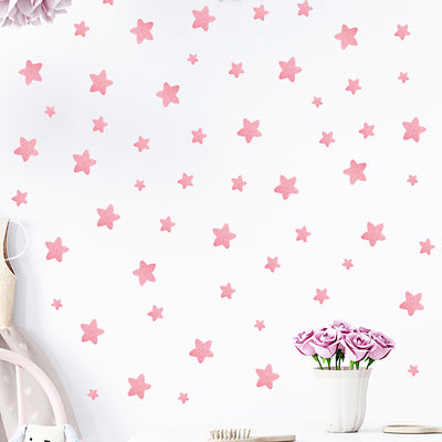 Children's Room Wall Decoration 60PCs Pink Venus XINGX Wall Stickers